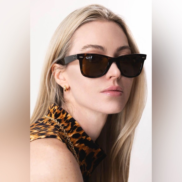 Ray-Ban Accessories - Ray-Ban Wayfarer Sunglasses RB2140 50mm Tortoise W|Brown Lens 50-22-150 902/57